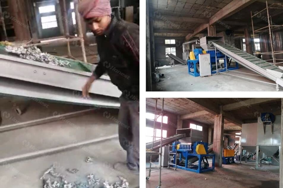 On-site Copper Aluminum Radiator Recycling System in India