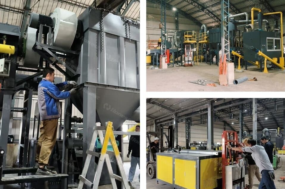 Solar Panel Recycler Deployed in Taiwan China