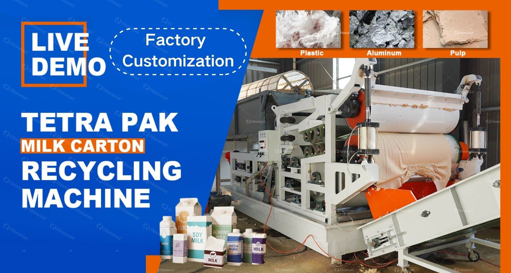 Tetra Pak Packing Machine Recycling Process