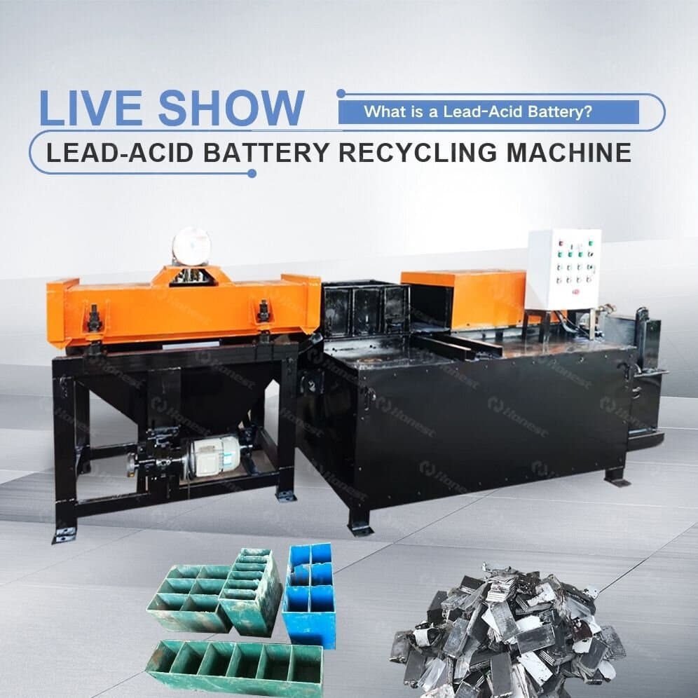Waste Lead Acid Battery Recycle Machinery