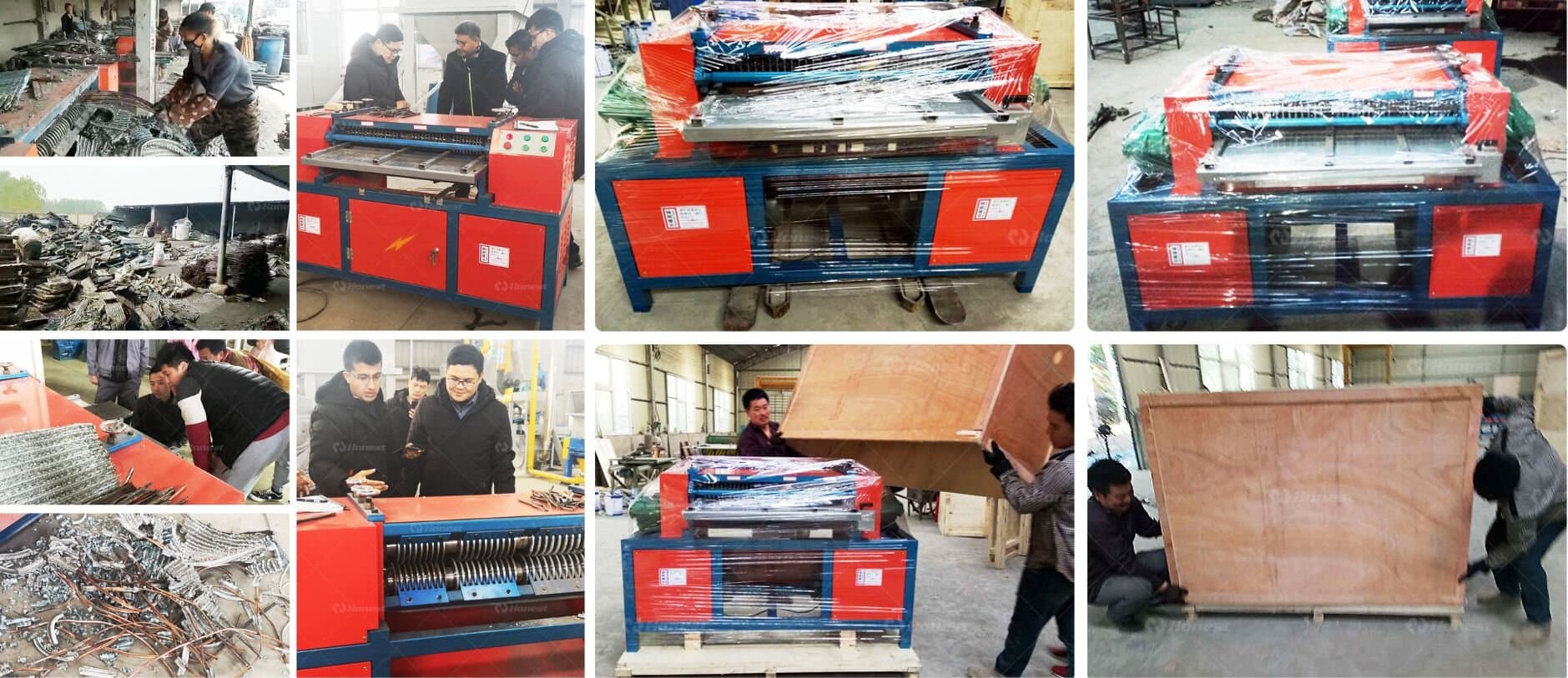 AC Radiator Stripping Machine Customers Site Overview