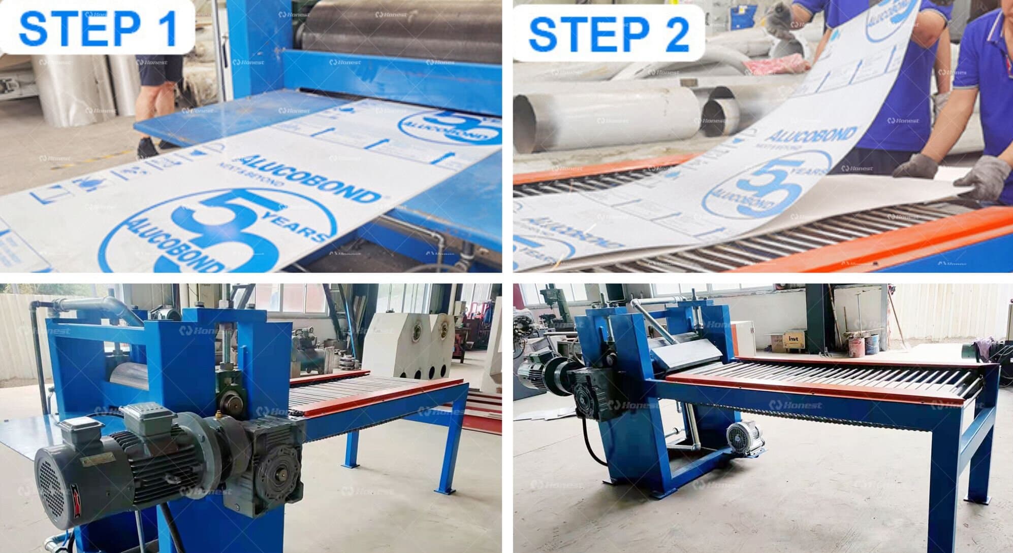 Key components of ACP Board Heating Separating Machine