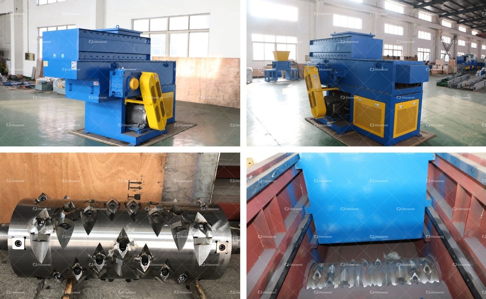Key components of Single Shaft Pipe Shredder
