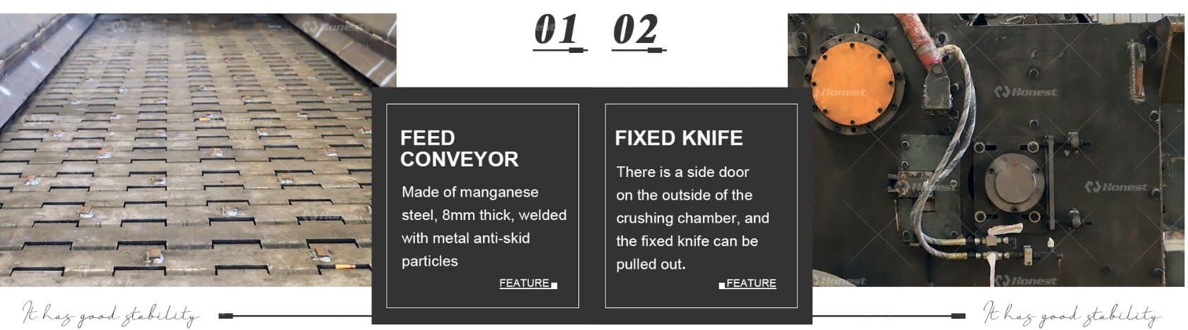 Wood Chipper/Crusher Machine Advantages Description