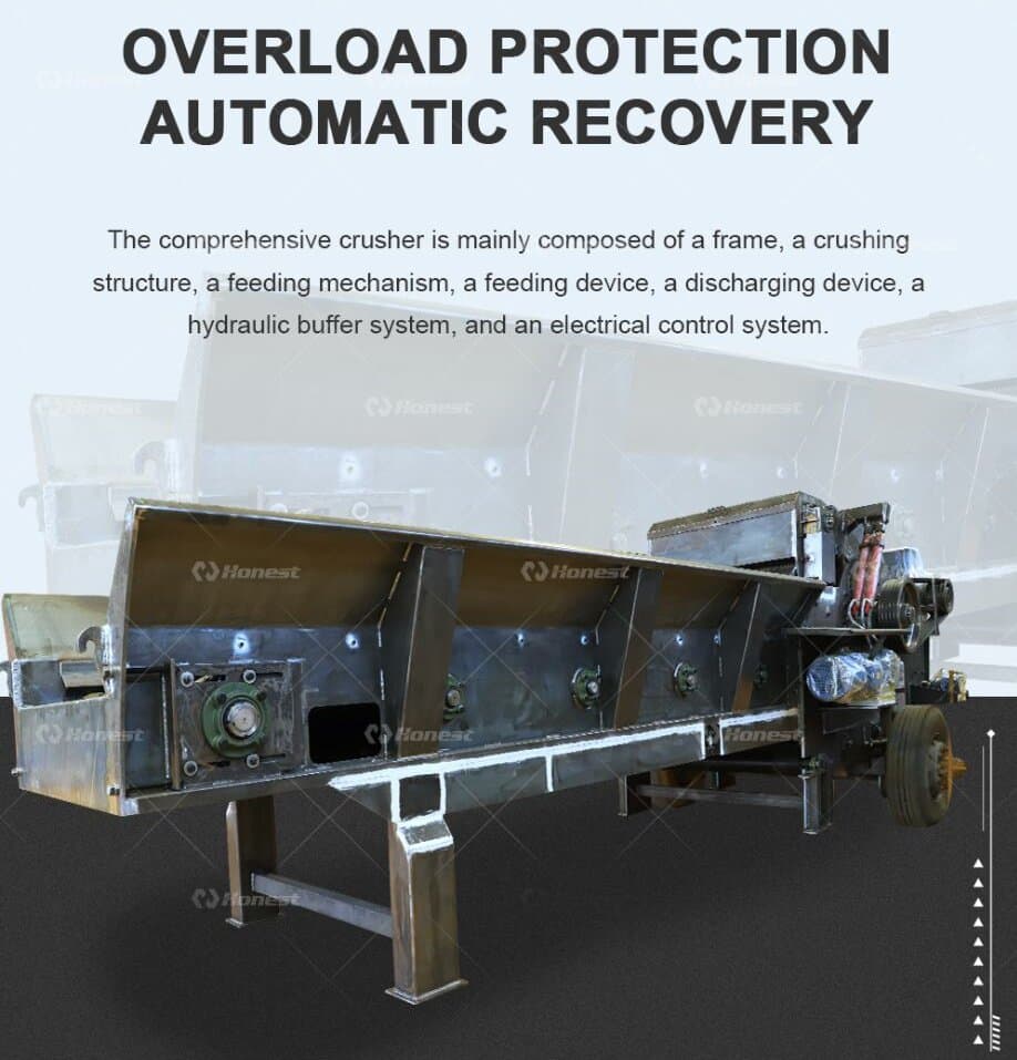 Wood Chipper/Crusher Machine Advantages Description