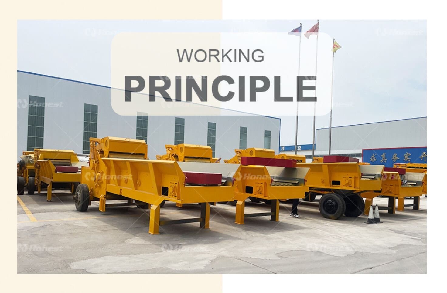 Key components of Wood Chipper/Crusher Machine
