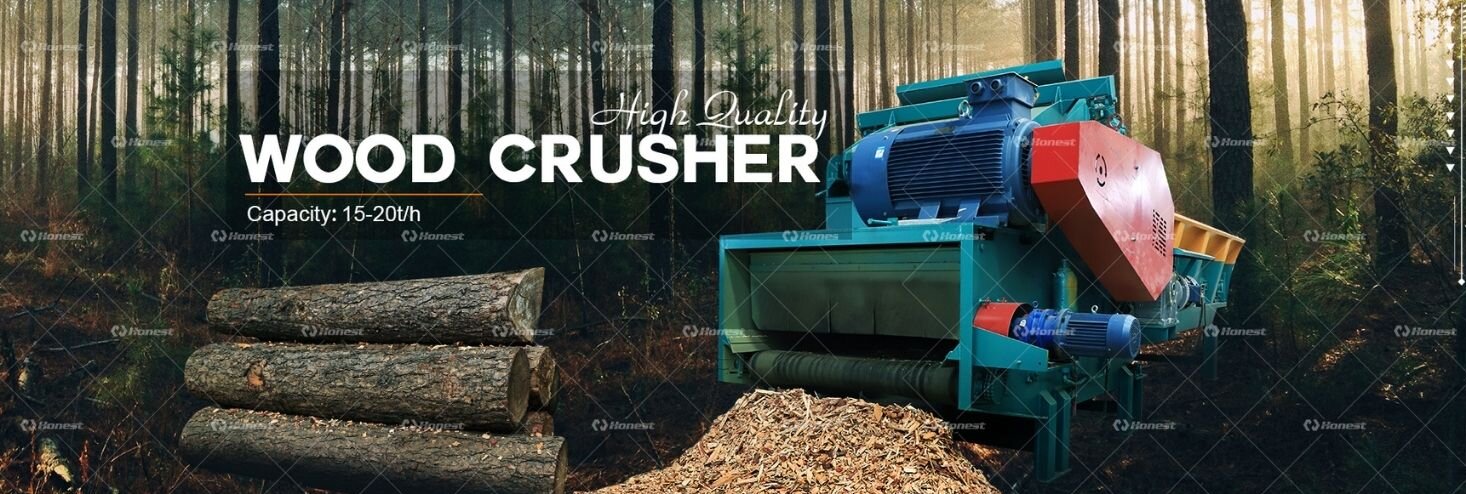 Right Wood Chipper / Crusher Machine