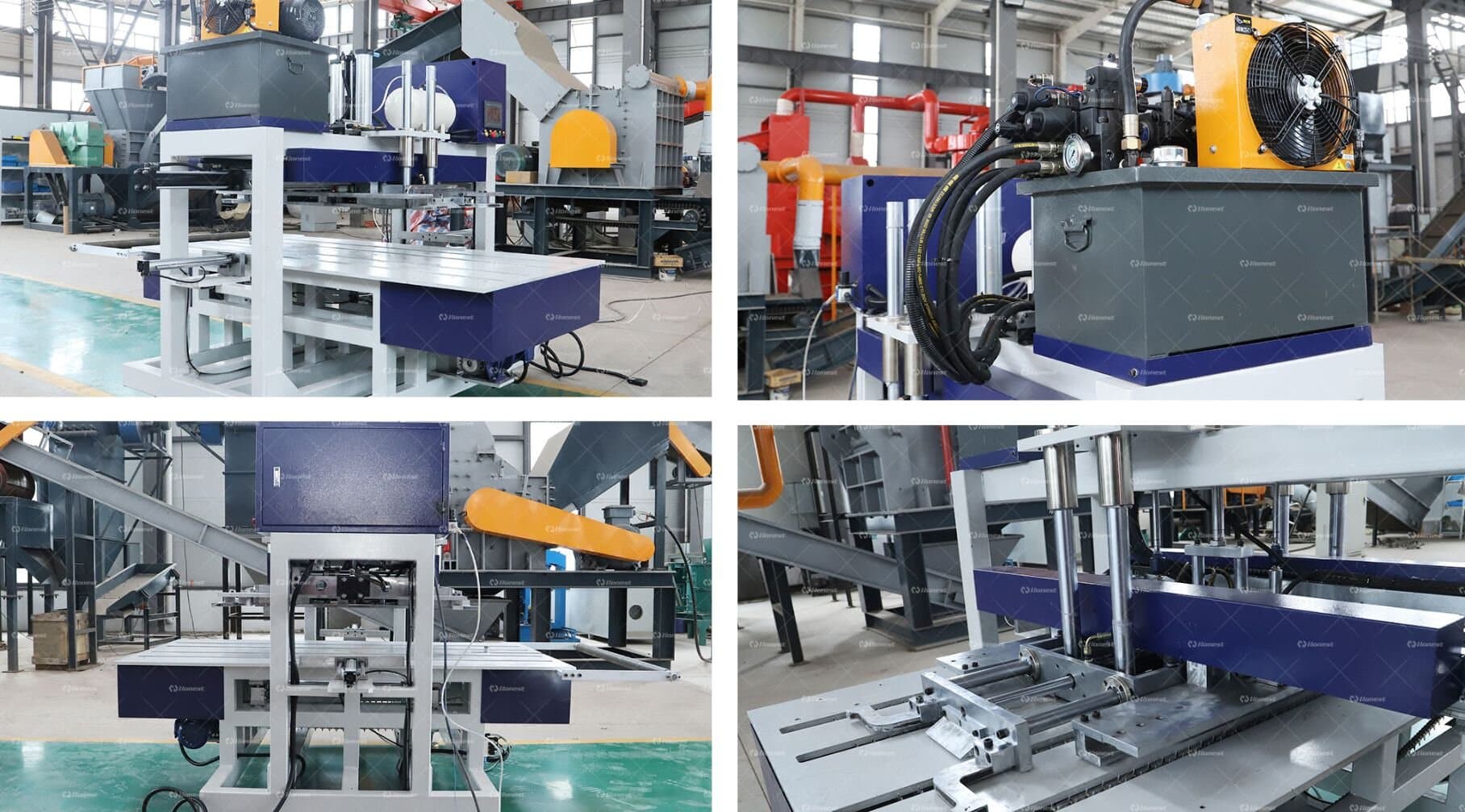Semi-Automatic Aluminum Frame Removing Machine Customers Site Overview