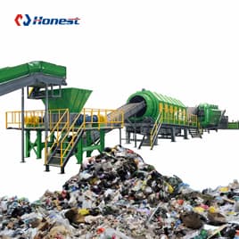 Construction and Municipal Waste Recycling Line