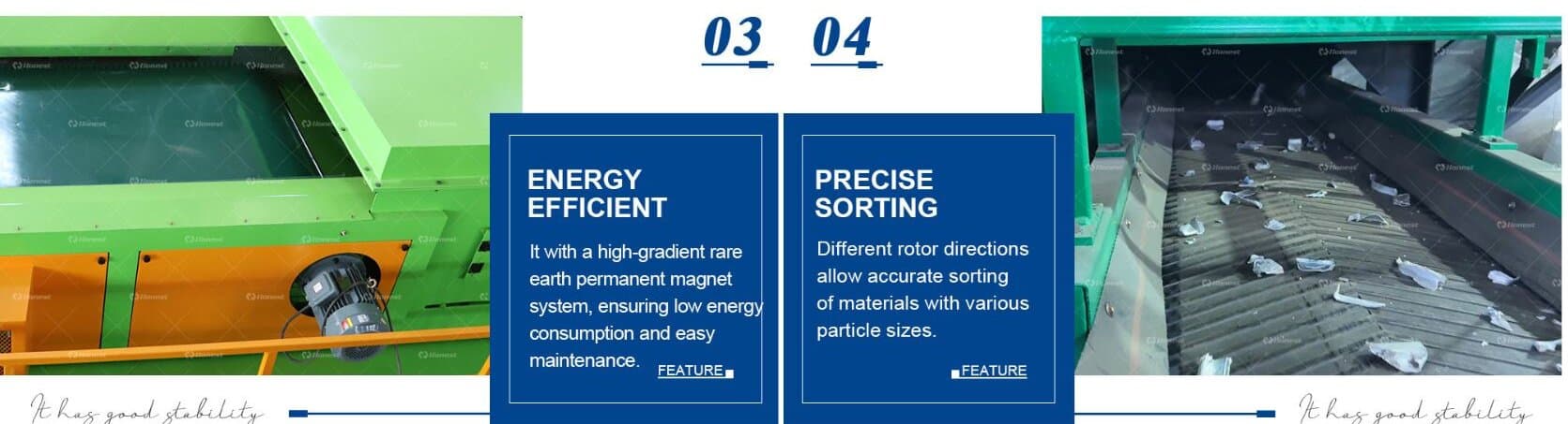 Key components of Eddy Current Separator Machine