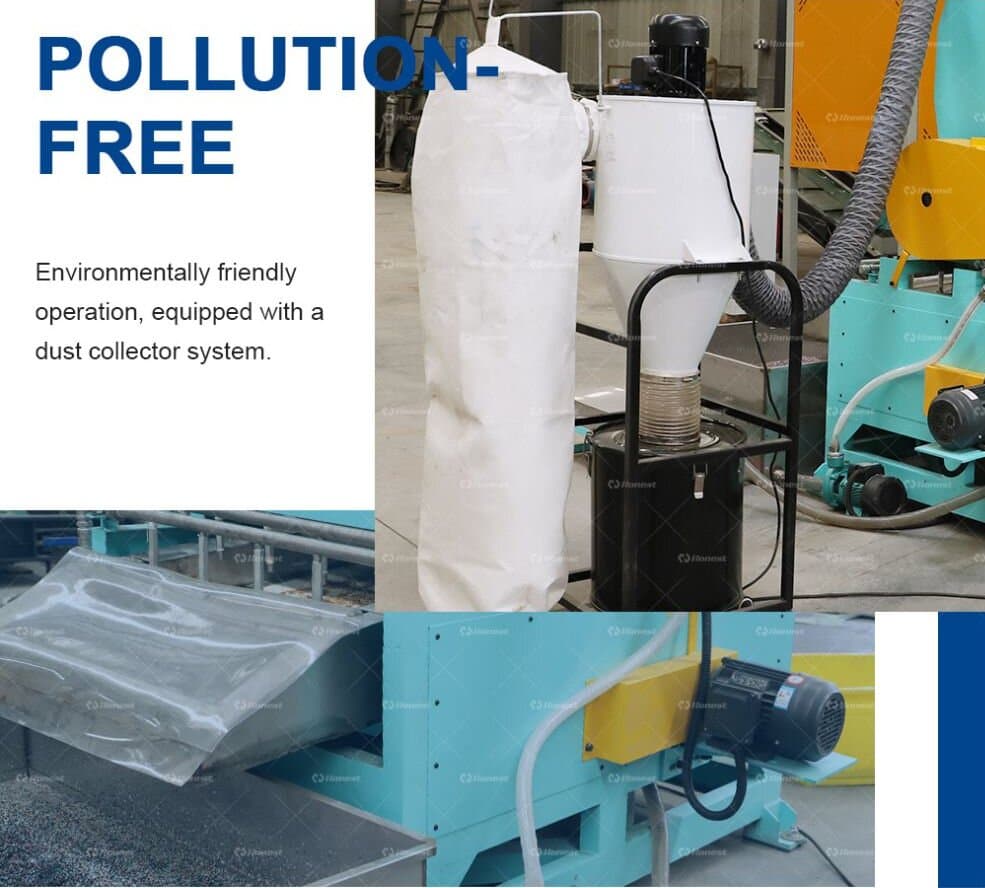 Key components of Mini Wet Copper Wire Granulator Machine