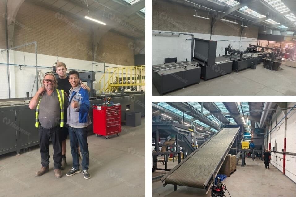 Fully Automatic PV Module Recycling Equipment in UK