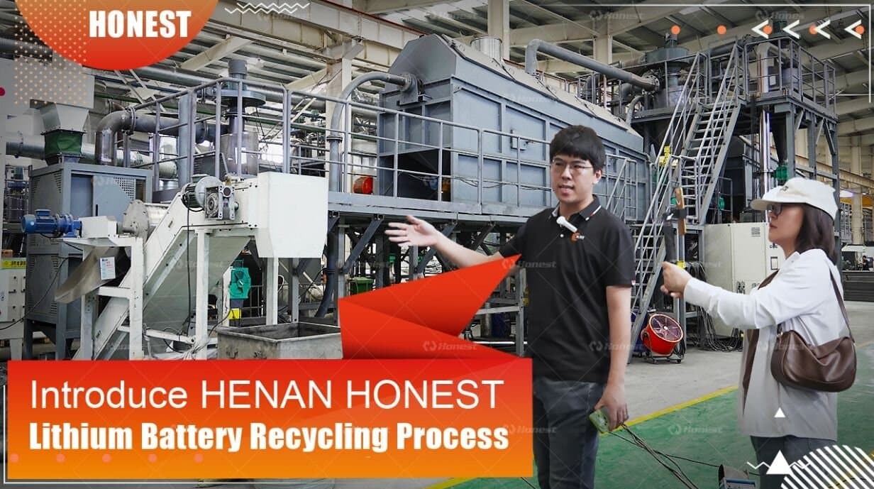 Lithium Battery Recycling Process & Equipment Guide
