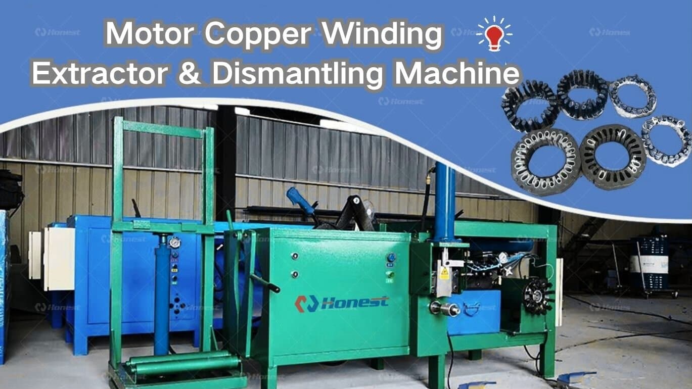 Motor Copper Winding Extractor Dismantling Machine