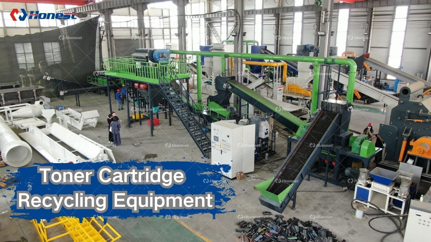 Toner and Ink Cartridge Sorting Recycling Equipment
