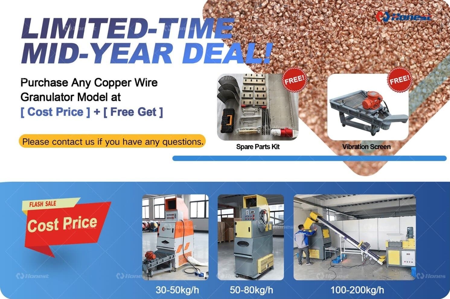 Cost Price Cable Shredder & Granulator Line for Sale