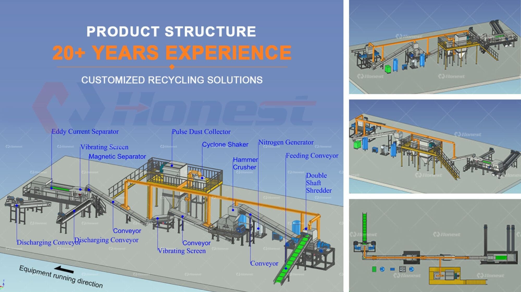 Product Structure Toner Cartridge Recycling Machine