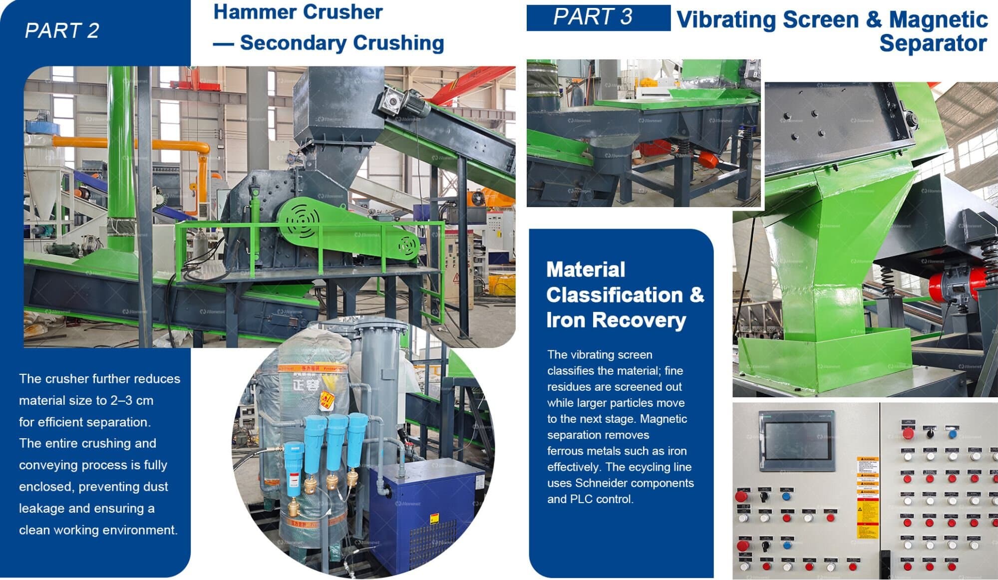 Product Structure Toner Cartridge Recycling Machine