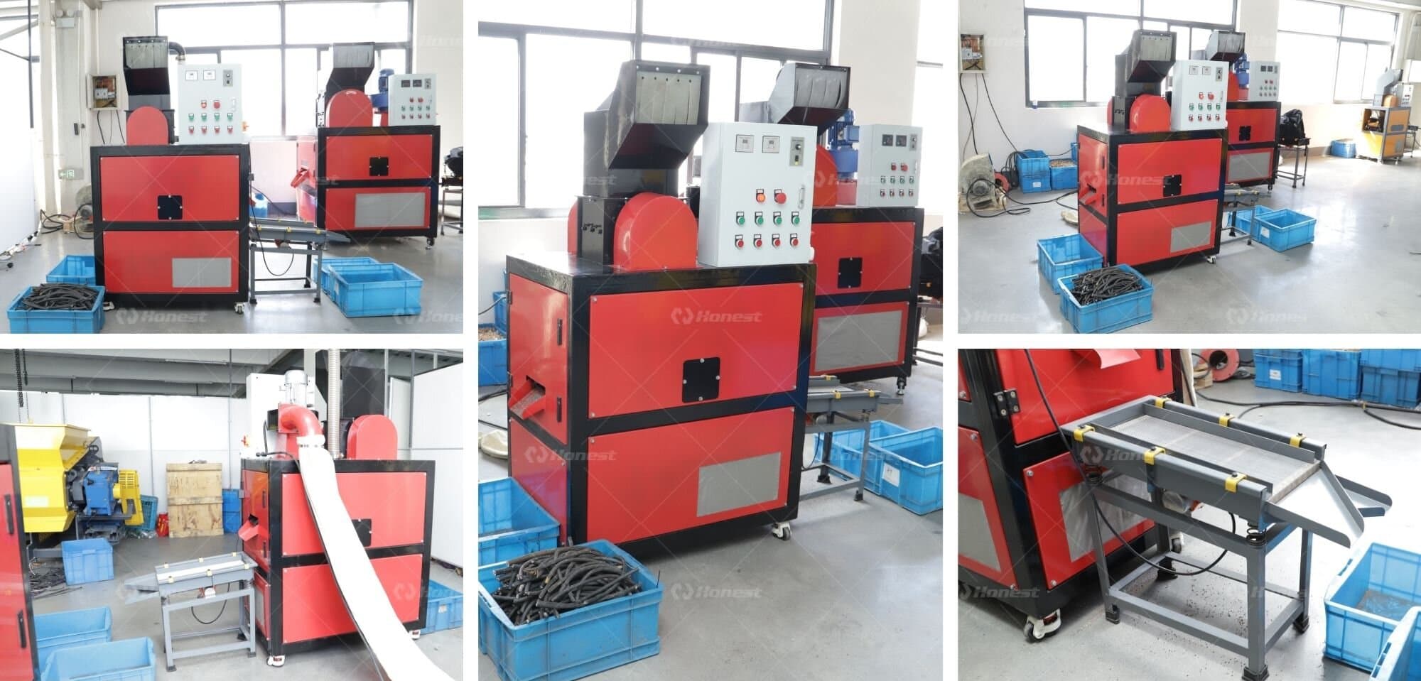 Mini Copper Wire Granulator Recycling Machine