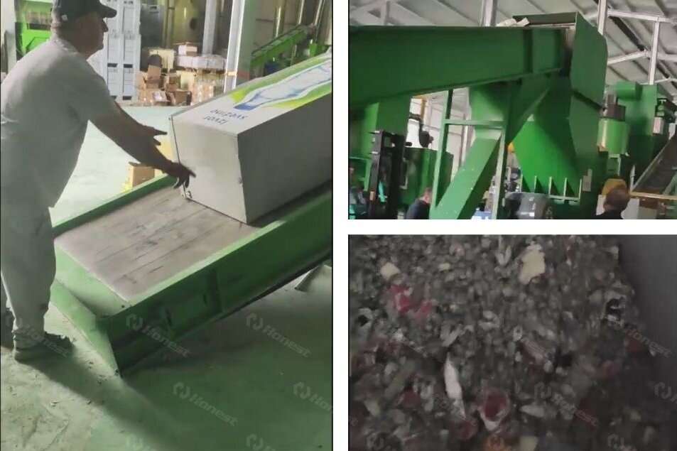 Waste Refrigerator Recycling Machine in Montenegro