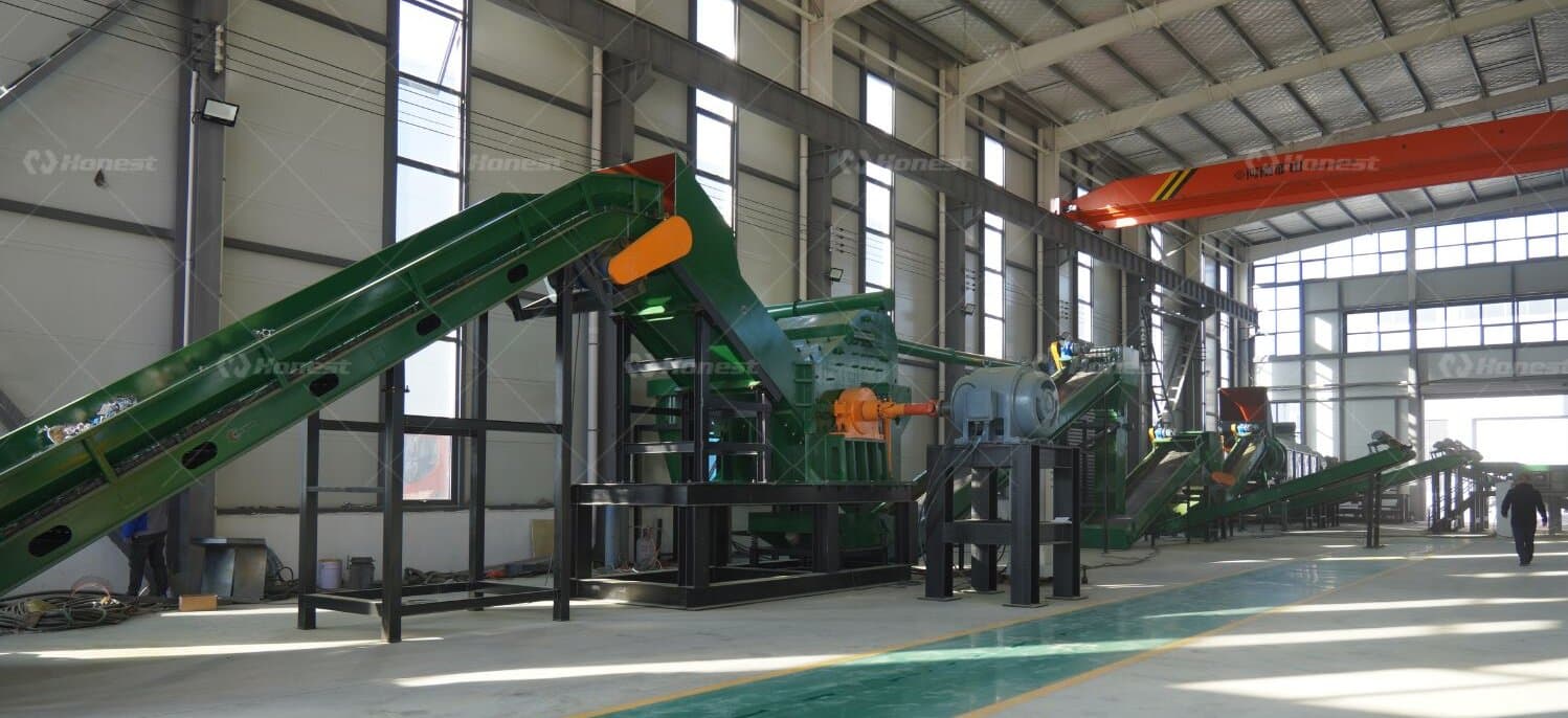 Scrap Metal Shredding Line