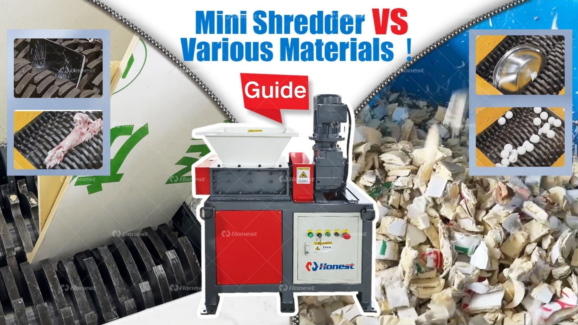 Advantages and Applications of Mini Small Shredders