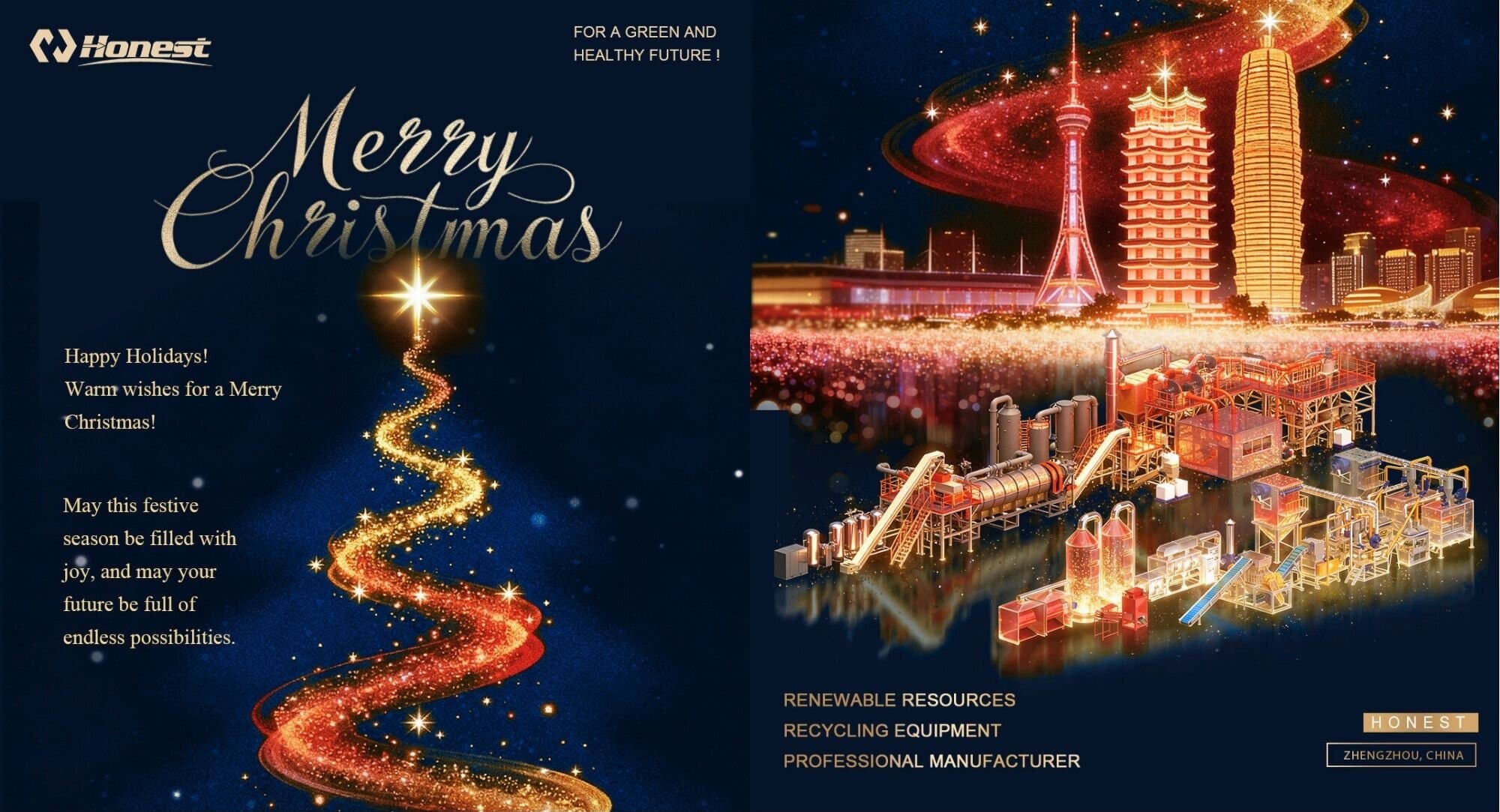 Christmas Greetings from Honest Heavy Machinery