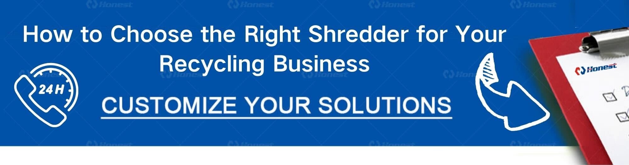 How to Choose the Right Shredder for Your Recycling Business