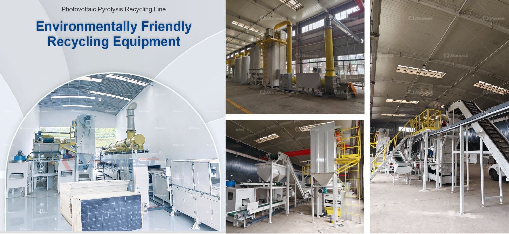 Environmentally Friendly Photovoltaic Pyrolysis Recycling Equipment