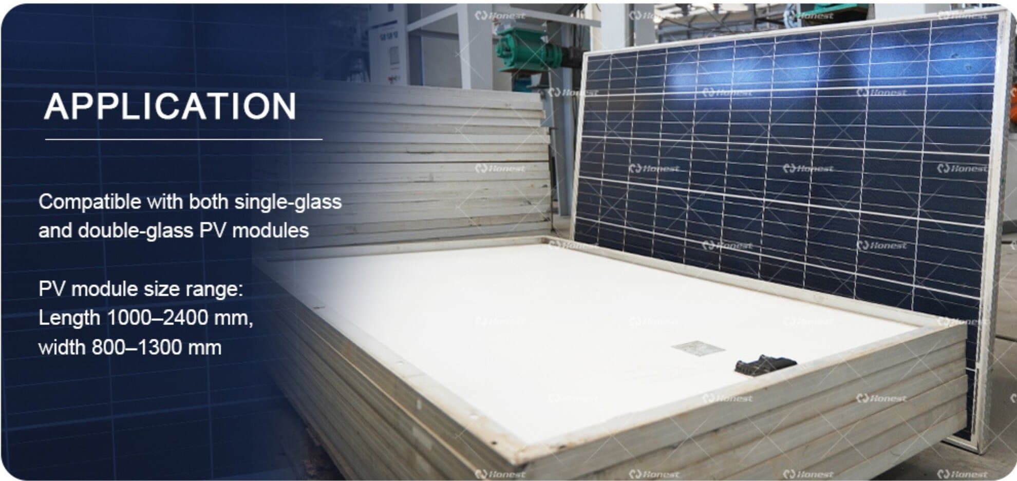 Solar Panel Pyrolysis Line Product Usage