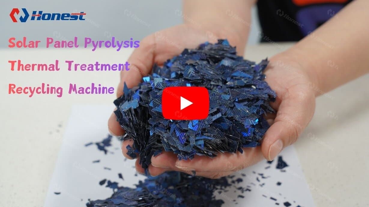 Solar Panel Thermal Treatment Recycling Line