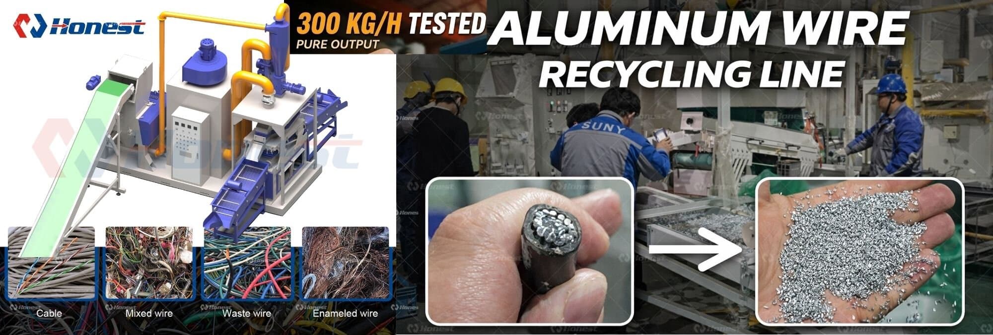 Cable Granulator Machine for Aluminum or Copper Wire Recycling