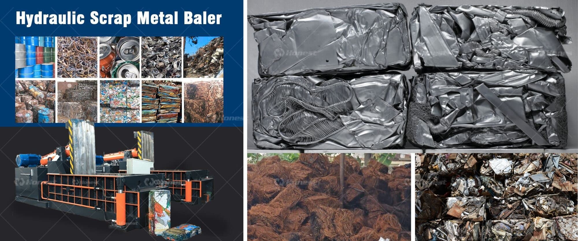 Hydraulic Scrap Metal Baler