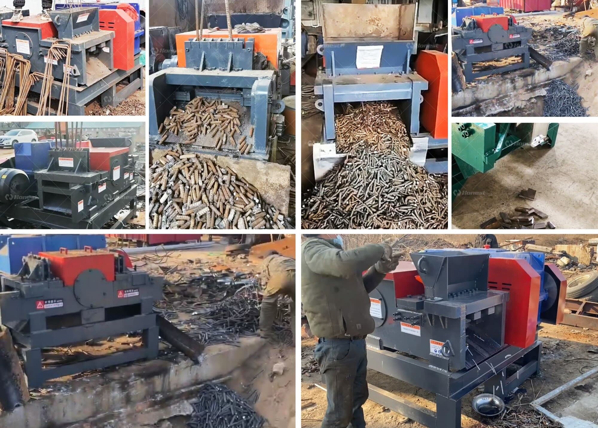 Scrap Rebar Granulating Machine Functional Features