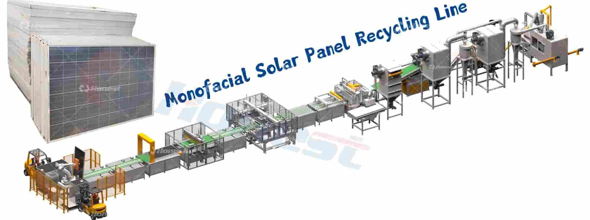 Single-Glass Solar Panel Recycling Equipment