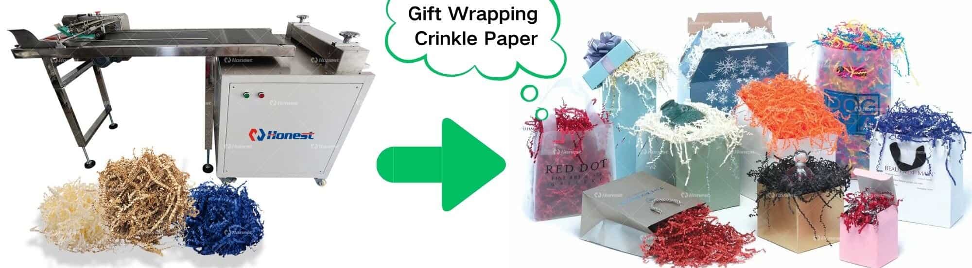 Crinkle Paper Making Machines (Shredder)