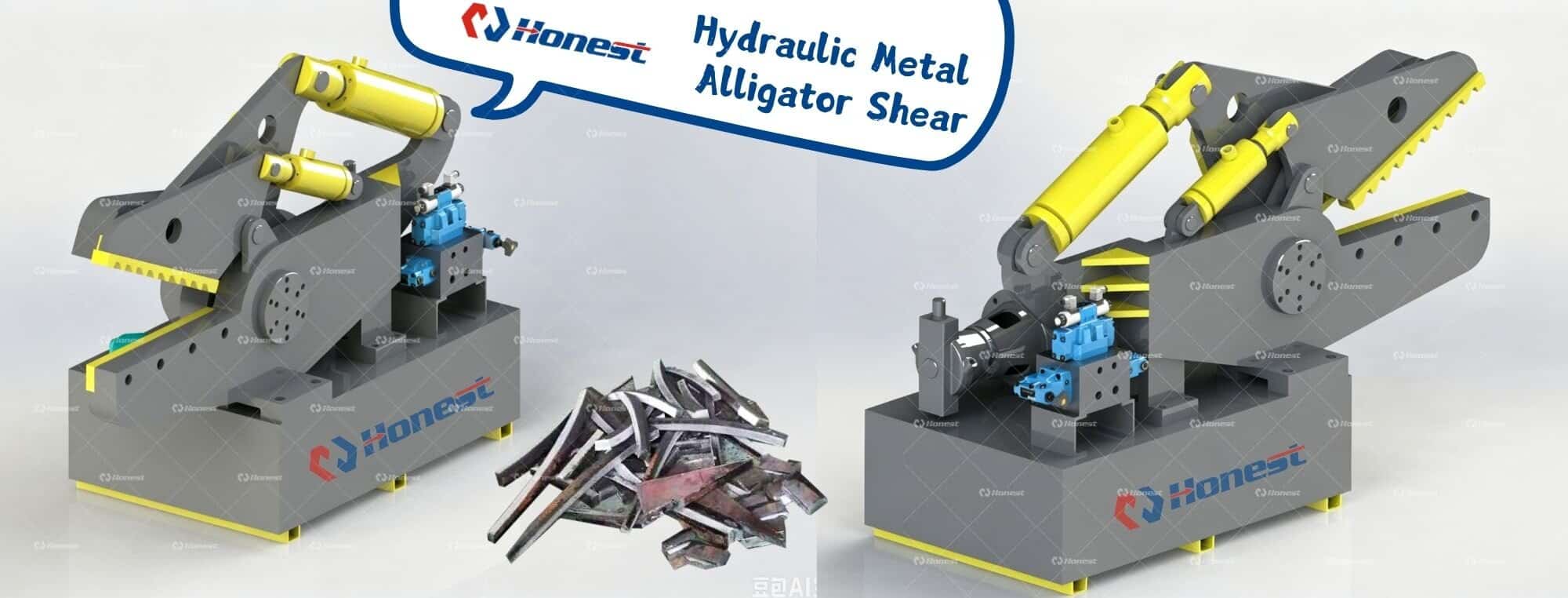 Hydraulic Scrap Metal Alligator Shears Machine
