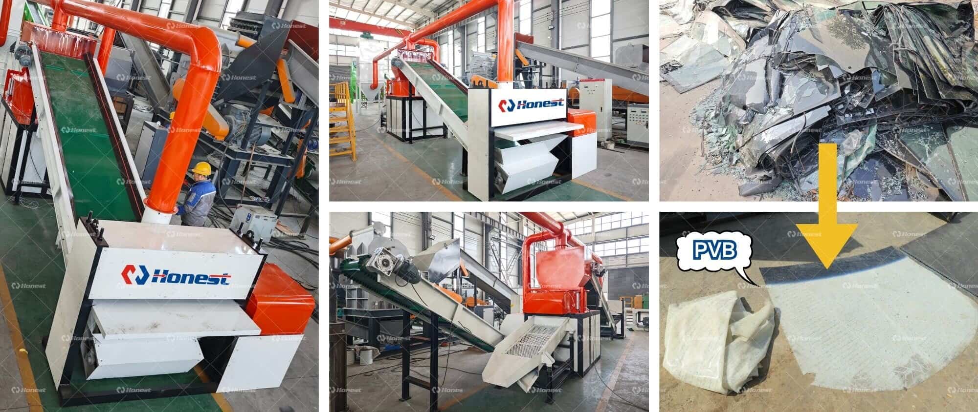 Laminated Glass Recycling Equipment