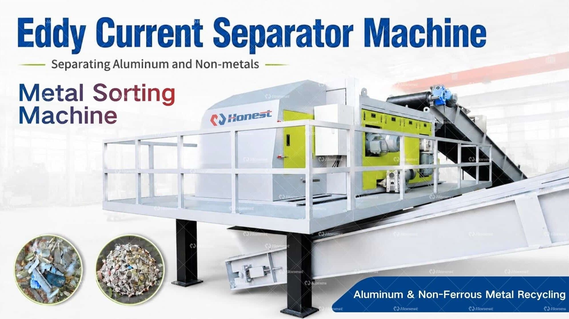 Metal Sorting Machine Eddy Current Separator