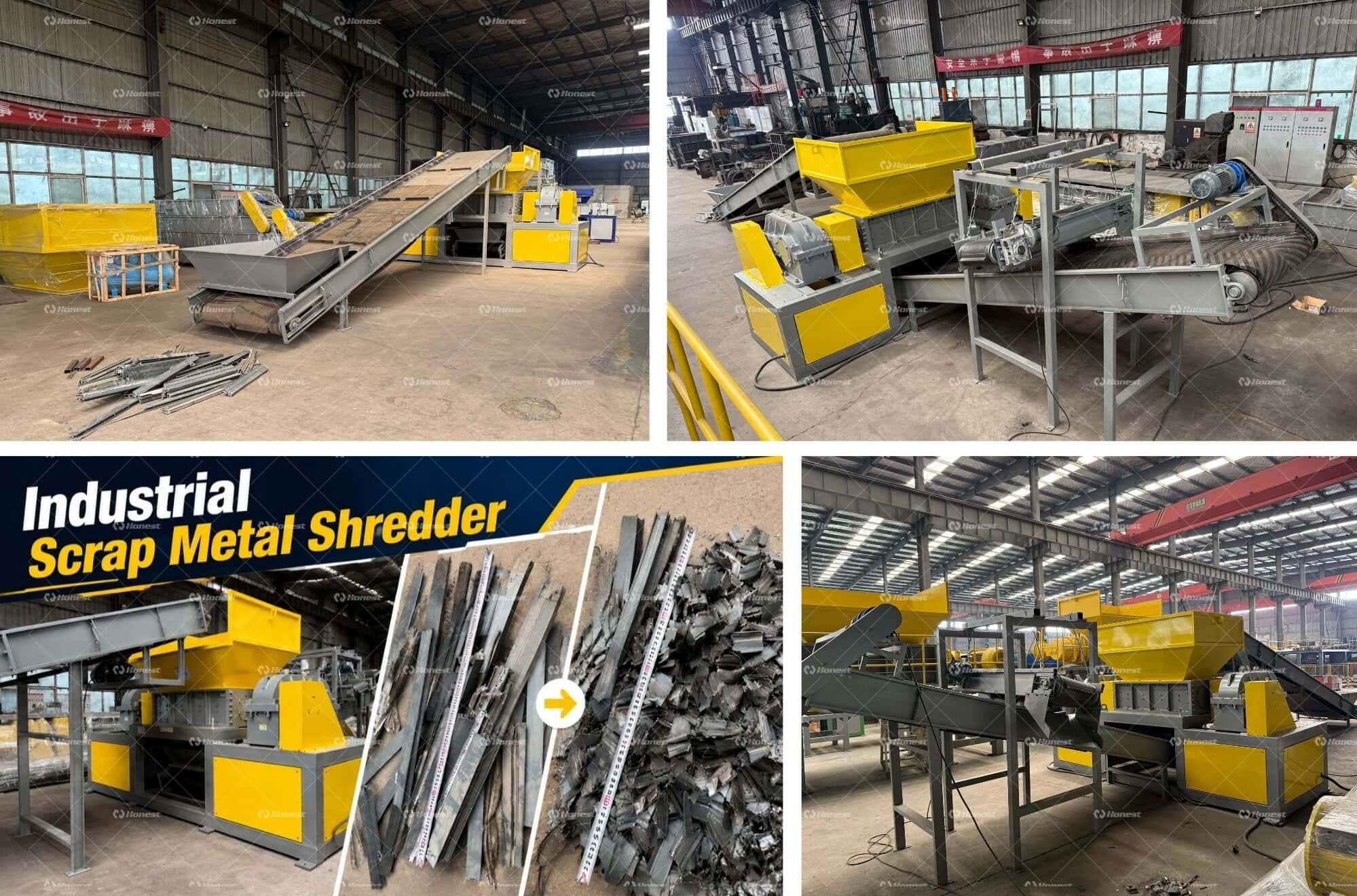Scrap Aluminum Shredding Machine
