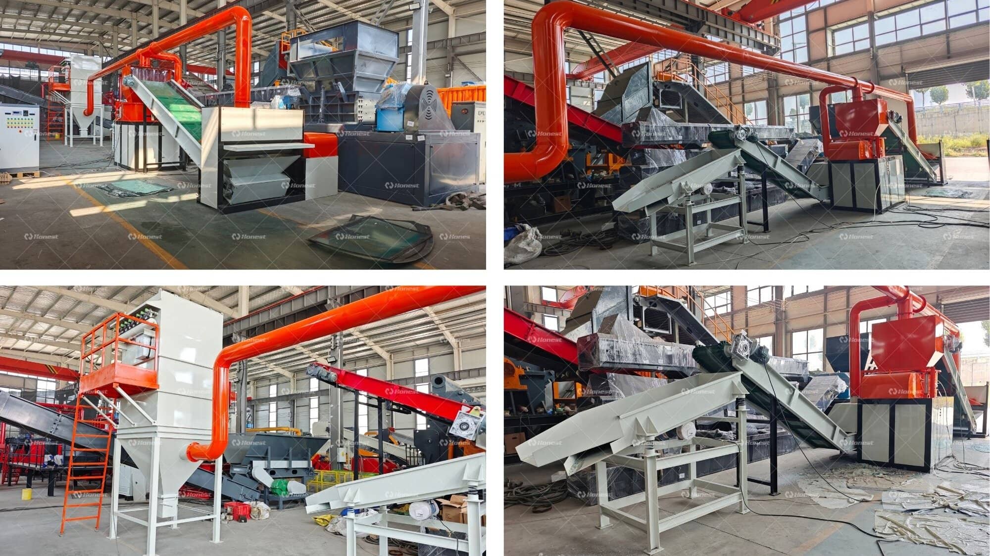 Laminated Glass Recycling Line