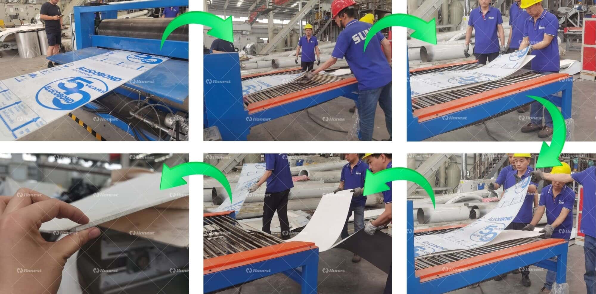 ACP Stripping Machine Work Process