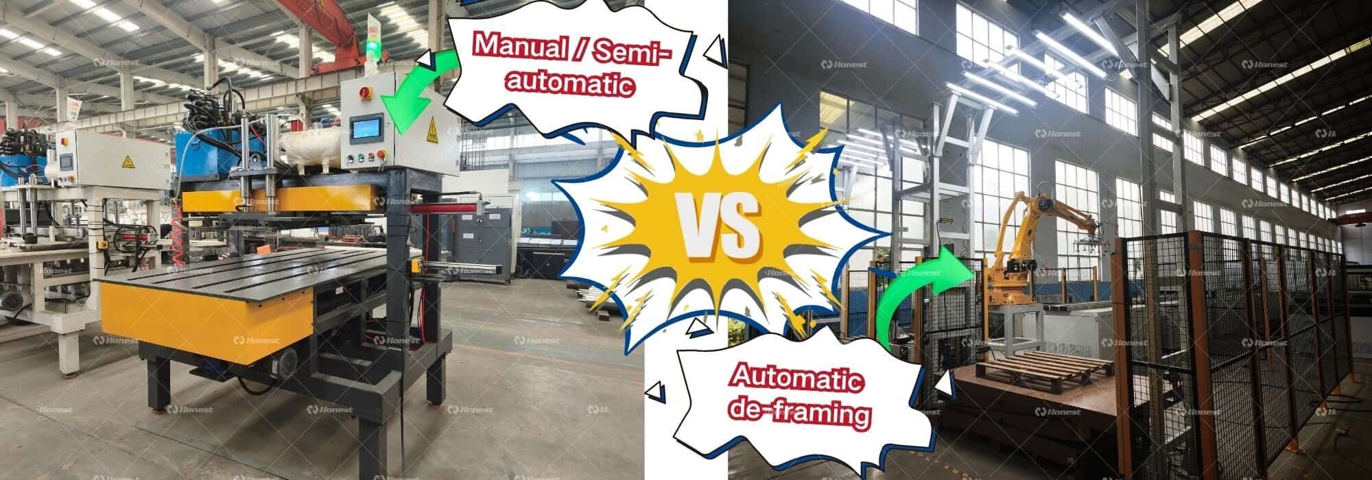 Solar Panel Frame Removal Machine