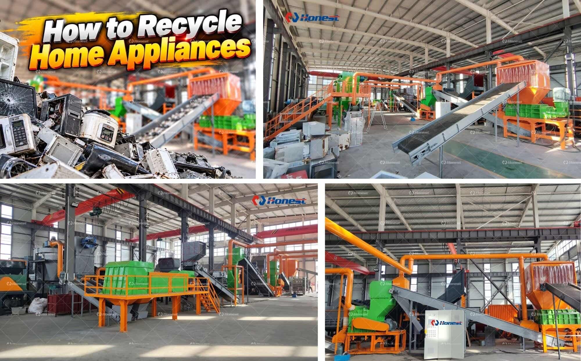 WEEE Small Appliances Recycling Plant